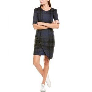 Betsey Johnson Asymmetrical Plaid Dress